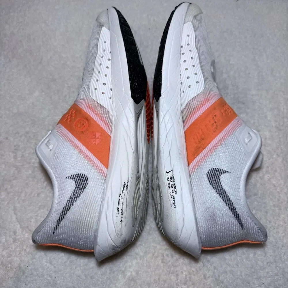 Nike Air Zoom Rival Fly 4 White Total Orange Men’s Size 13